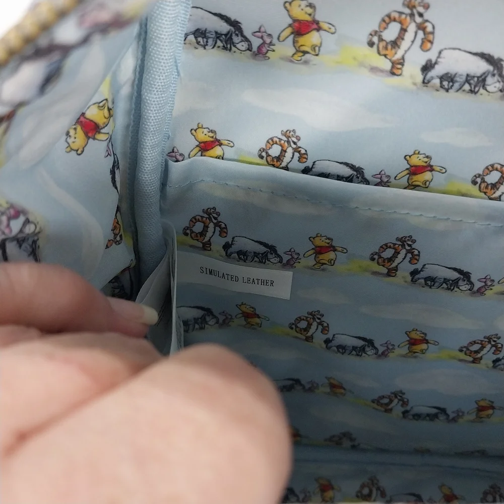 Loungefly Disney Winnie the‎ Pooh Denim Backpack